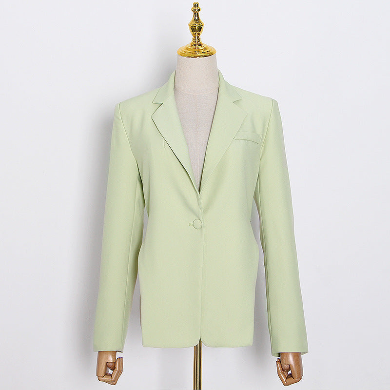 Sexy big backless chain blazer