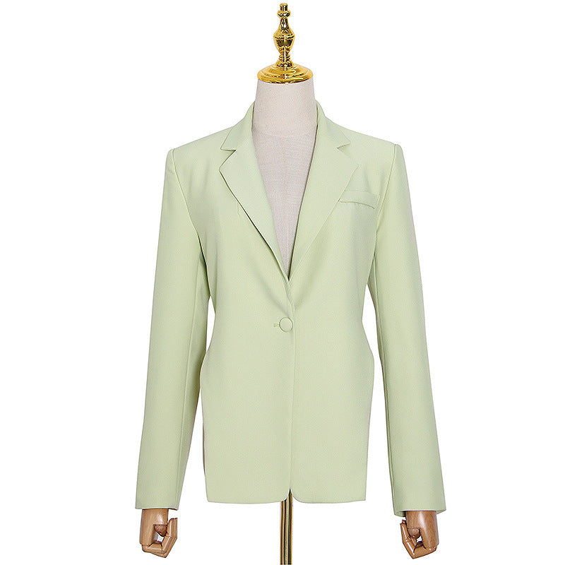 Sexy big backless chain blazer
