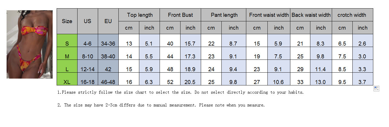 Women's Halter Bikini Top with Tie Side Thong – Sexy Triangle Two Piece Swimsuit