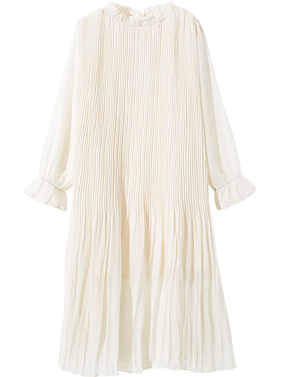 White dress gentle skirt