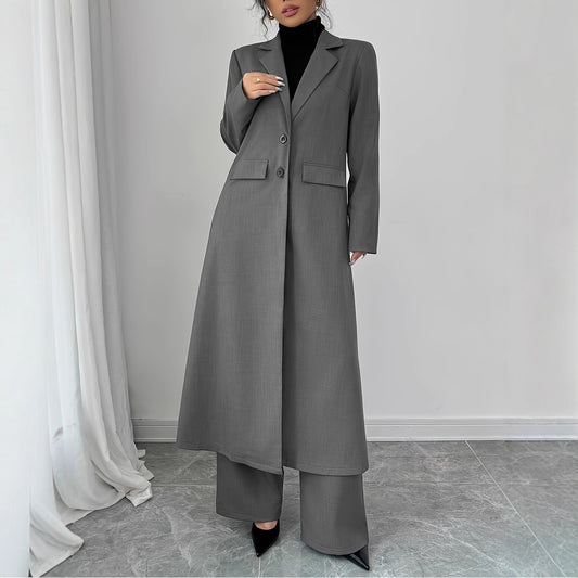 Suit Pants Elegant Graceful Two-piece Set