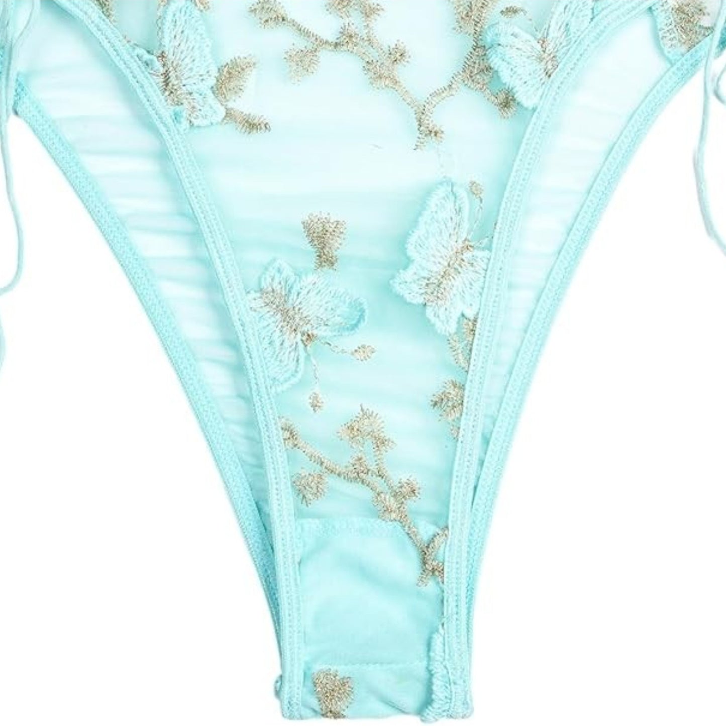 Butterfly Lace Bodysuit – Elegant Short Sleeve Women’s Pullover