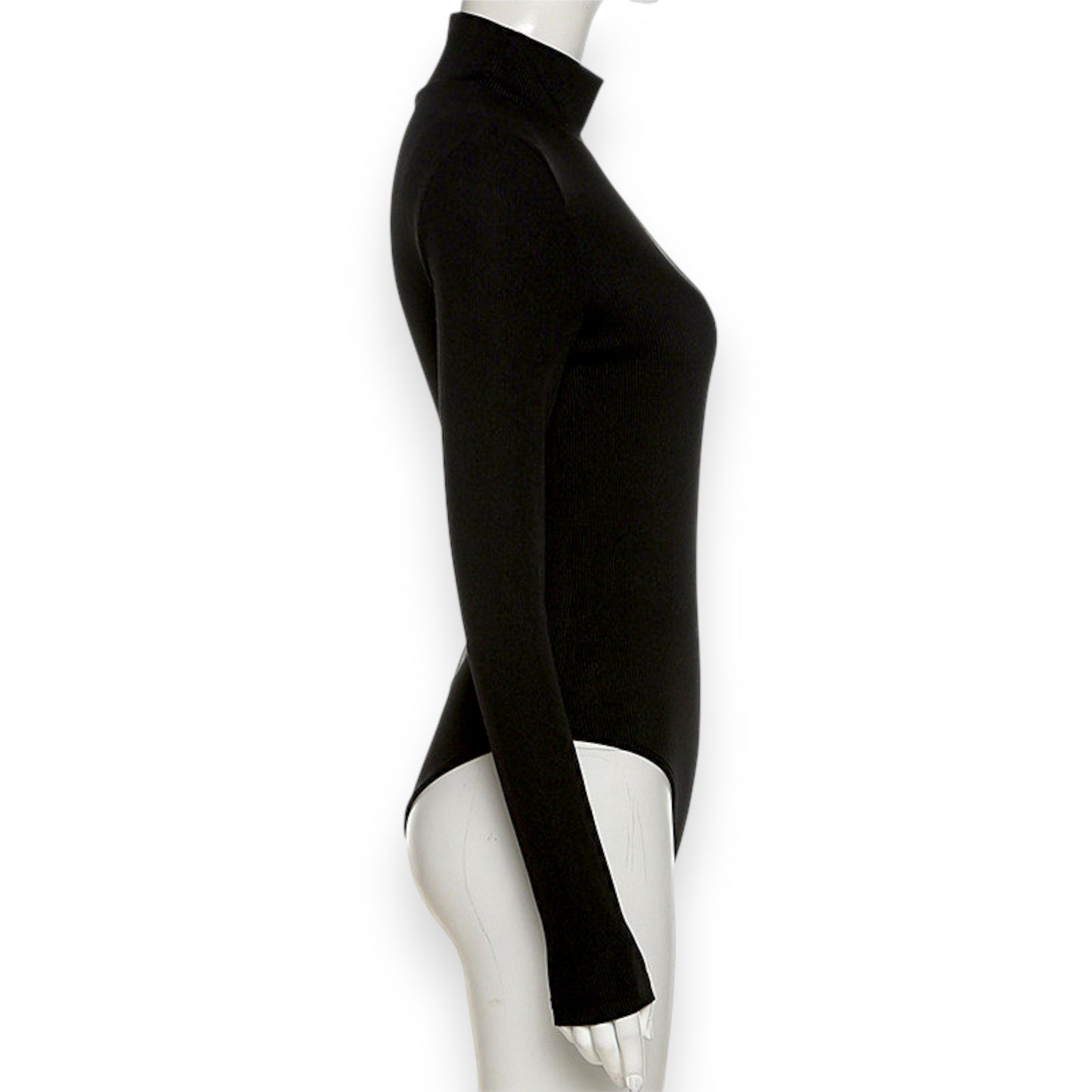 Hot Girl French Style One Shoulder Top – Slim Bodysuit with Long Sleeves