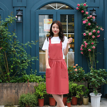 Floral pleated skirt