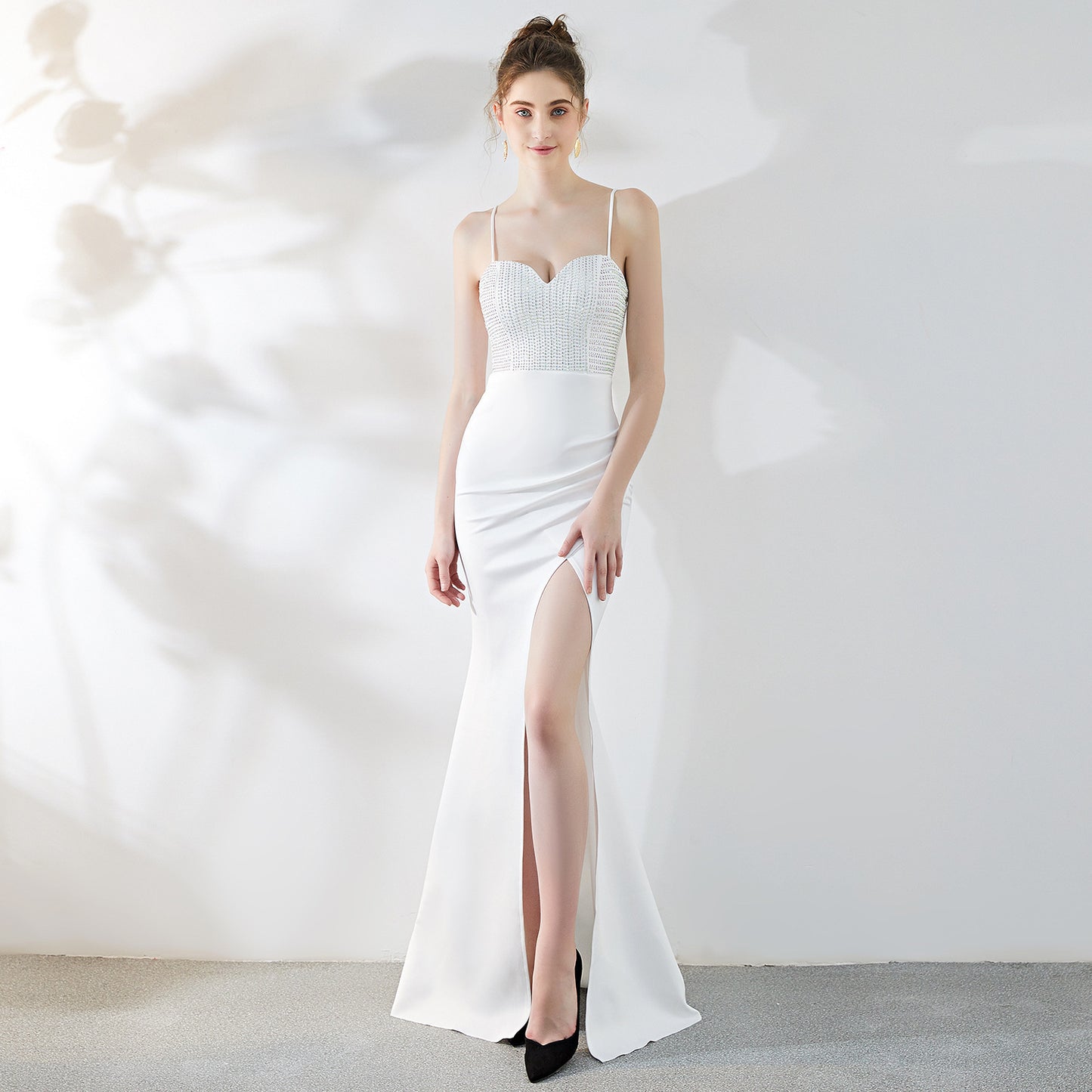 Fish tail with long skirt
