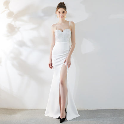 Fish tail with long skirt