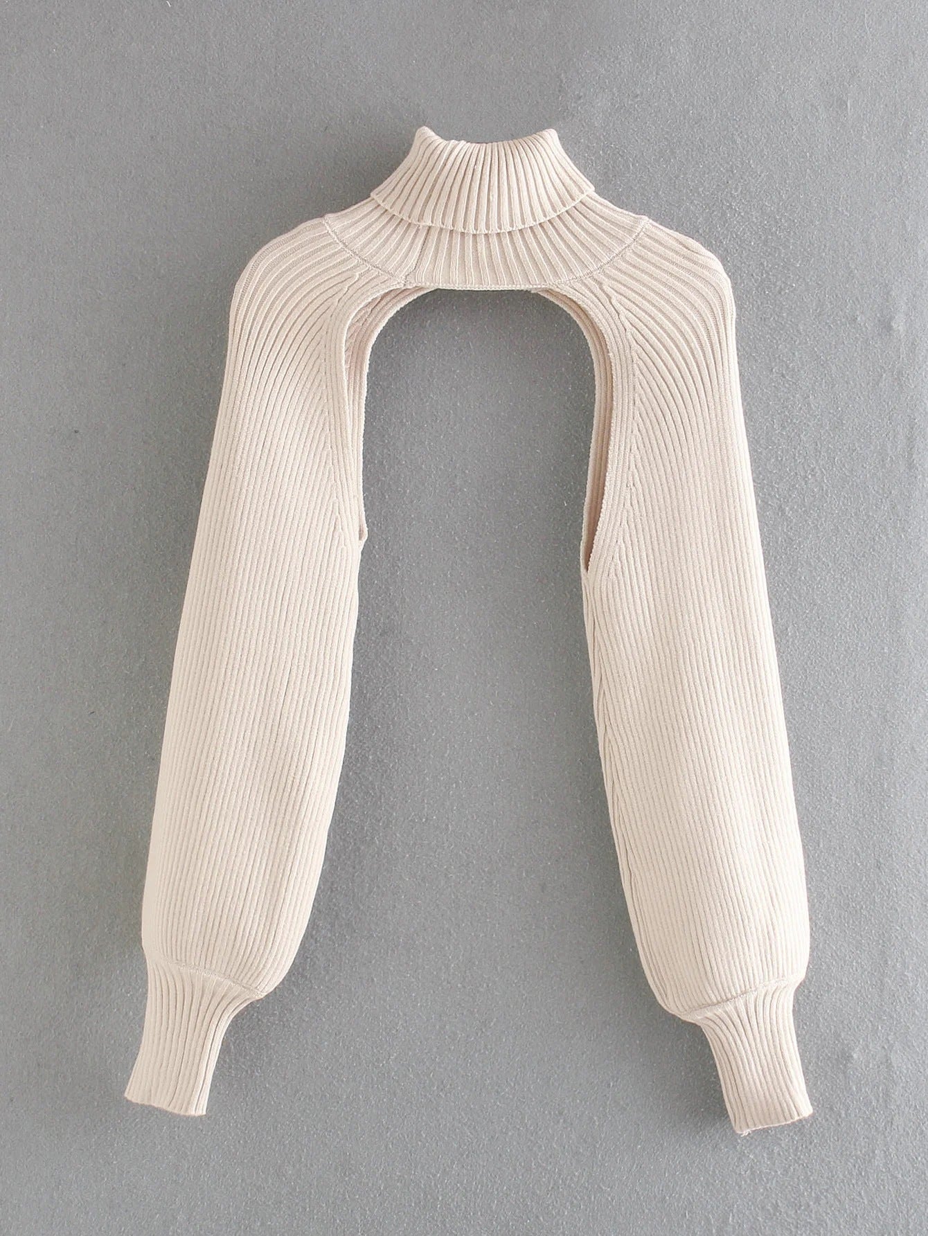 Long-Sleeved Pullover Sweater Sleeves Female Singer Pullover Sweater