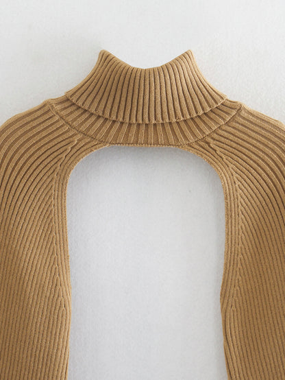 Long-Sleeved Pullover Sweater Sleeves Female Singer Pullover Sweater