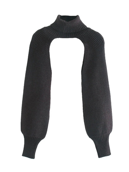 Long-Sleeved Pullover Sweater Sleeves Female Singer Pullover Sweater