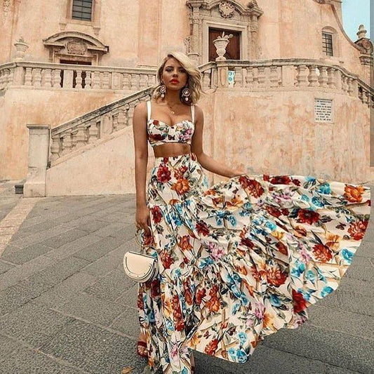 Skirt lengthStrap long dress