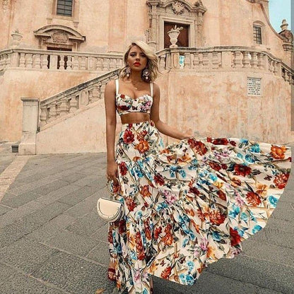 Skirt lengthStrap long dress