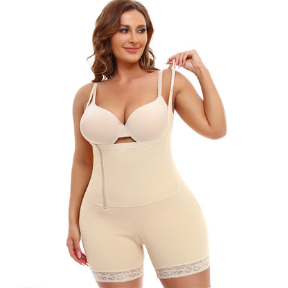 One-piece Waist And Hip Lift Tight Body Fat Woman Plus Size Shapewear