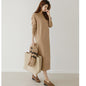 Base mid-length sweater skirt