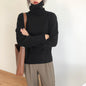 Turtleneck Sweater Women's Pullover Loose Long Sleeves