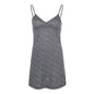 Adjustable strap A-line skirt
