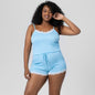 Suspender Vest Pajamas Home Suit