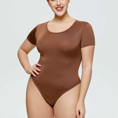 European And American Sexy Siamese Fit Hot Girl Women's Outer Wear Pure Color Tight Jumpsuit