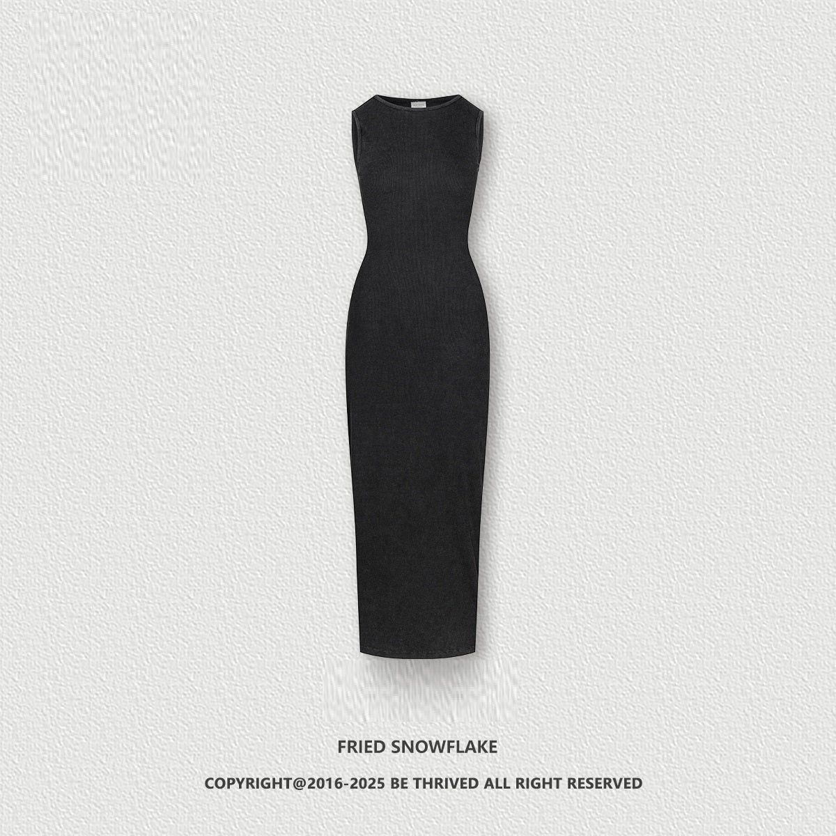 Lady Like Woman Vest High-grade Slim Fit Slimming Knitted Dress