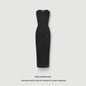 Lady Like Woman Vest High-grade Slim Fit Slimming Knitted Dress