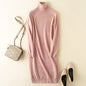 Knit wool skirt bottoming sweater skirt