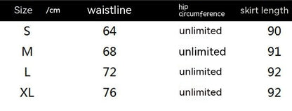 Women's High Waist Long Large Swing Skirt A- Line Skirt