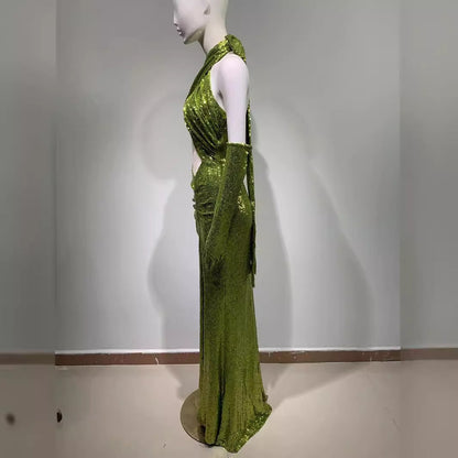 Women's Fashion Elegant Hollow-out Tight Dress