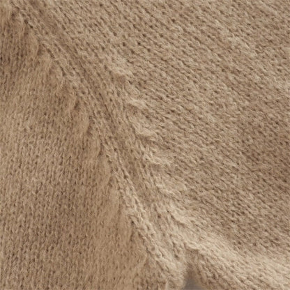 Long Sleeve Pullover Round Neck Sweater Top