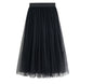 Mesh half length skirt Spring and summer Korean skirt Tutu skirt