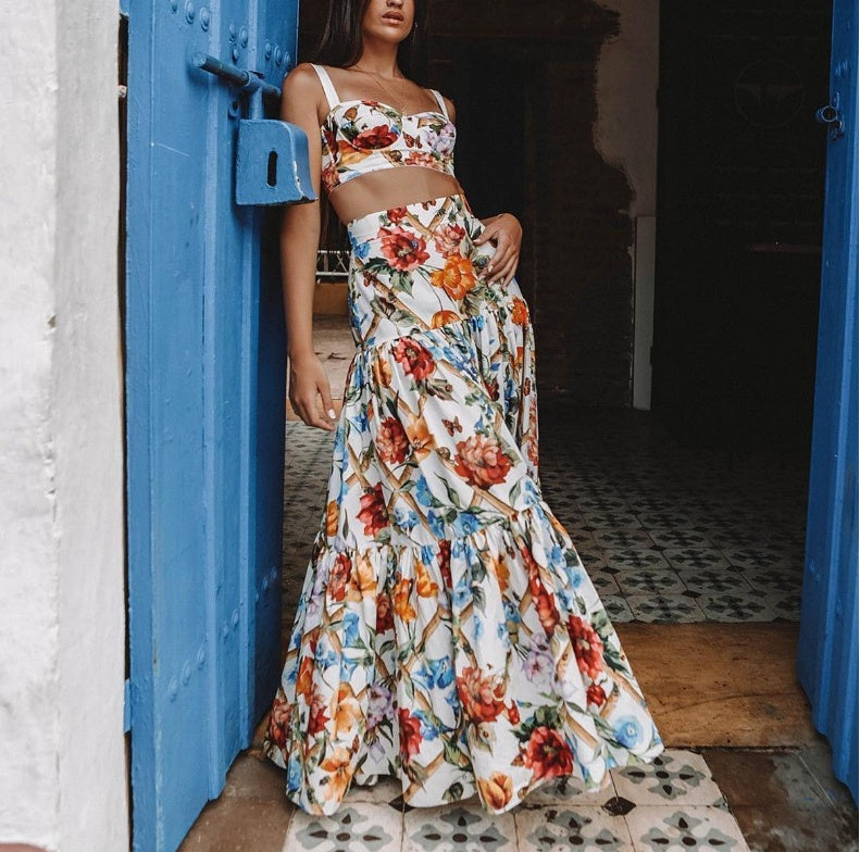 Skirt lengthStrap long dress