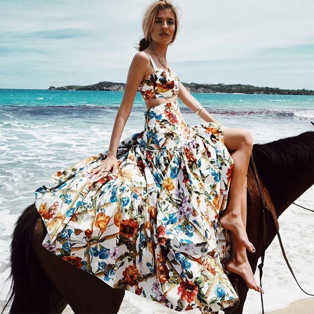 Skirt lengthStrap long dress