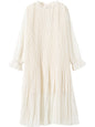 White dress gentle skirt