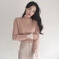 Women's Pullover Long Sleeve Bottoming Sweater