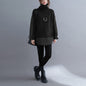 Women's Thickened Stitched Turtleneck Knitted Sweater