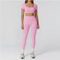 Women’s Seamless Sports Set – Bra, Shorts, Pants