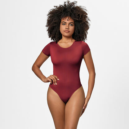European And American Sexy Siamese Fit Hot Girl Women's Outer Wear Pure Color Tight Jumpsuit
