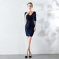 Women's Fashion Elegant Sequins Dress Party Gathering Dress