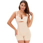 Large Size Fat Woman Side Zipper-breasted One-piece Abdomen And Hips Body Shaper