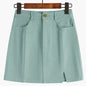 Split Skirt Female High Waist Thin And Irregular In Spring