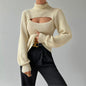 Women’s Casual Hollow Out Sweater – Lightweight Viscose Knit