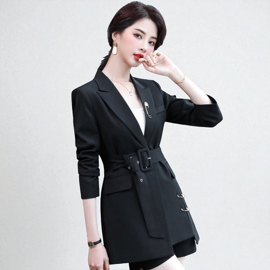 Women’s Modern Business Blazer – Long Sleeve Office Suit Coat