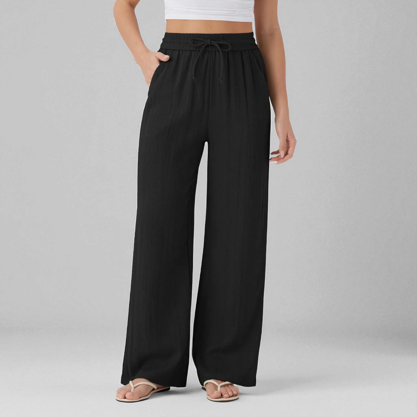 Women’s Comfy Loose Pants – Office, Travel & Daily Wear Trousers