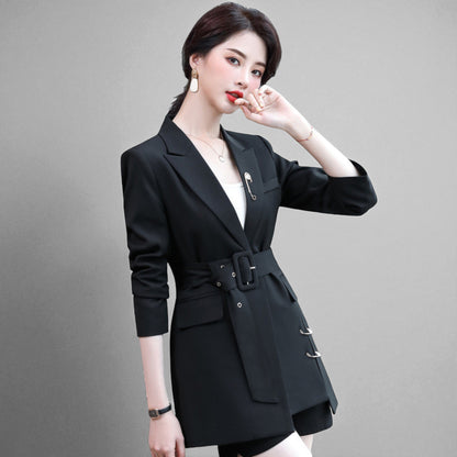 Women’s Modern Business Blazer – Long Sleeve Office Suit Coat