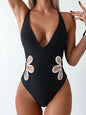 Women’s High Elastic Swimsuit – Sexy Poolside One Piece