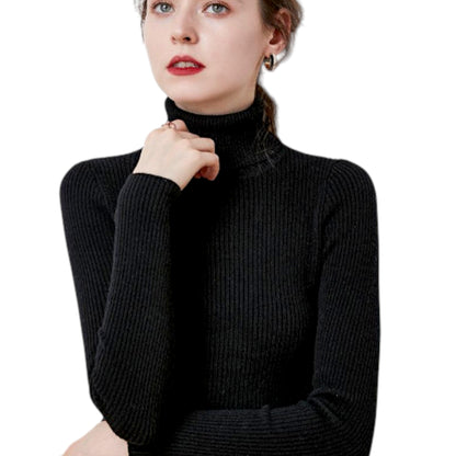 Women’s Stylish Slim Pullover Sweater – Cozy Daily Outfit