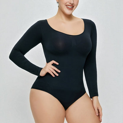 Women’s Seamless One-Piece Corset Bodysuit – Shaping & Slimming Fit