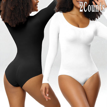 Women’s Seamless One-Piece Corset Bodysuit – Shaping & Slimming Fit