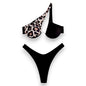 Women's Brazilian Bikini Set – Cheeky Cutout Underwire One Shoulder Swimsuit