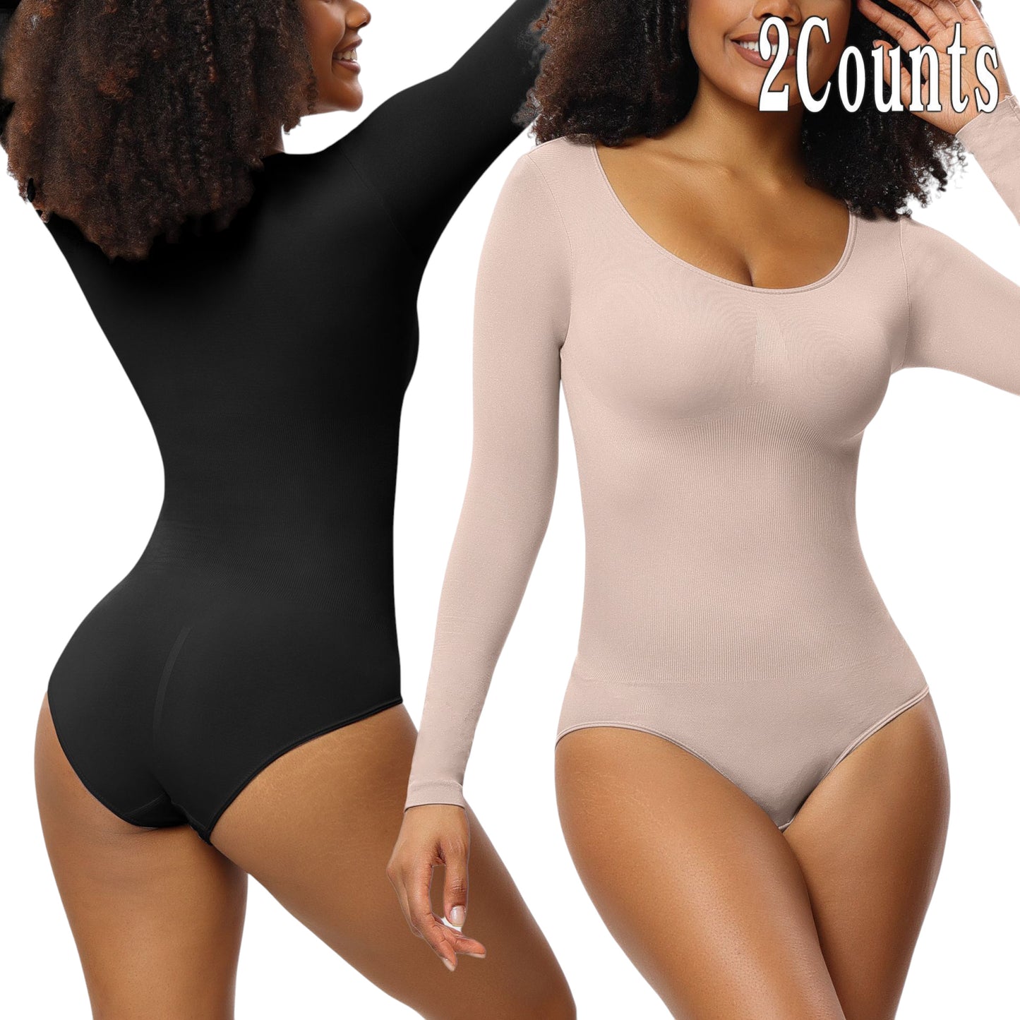 Women’s Seamless One-Piece Corset Bodysuit – Shaping & Slimming Fit