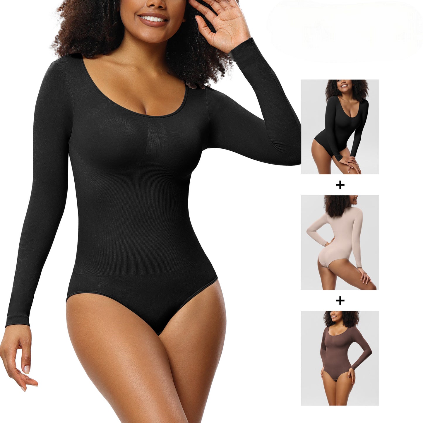 Women’s Seamless One-Piece Corset Bodysuit – Shaping & Slimming Fit