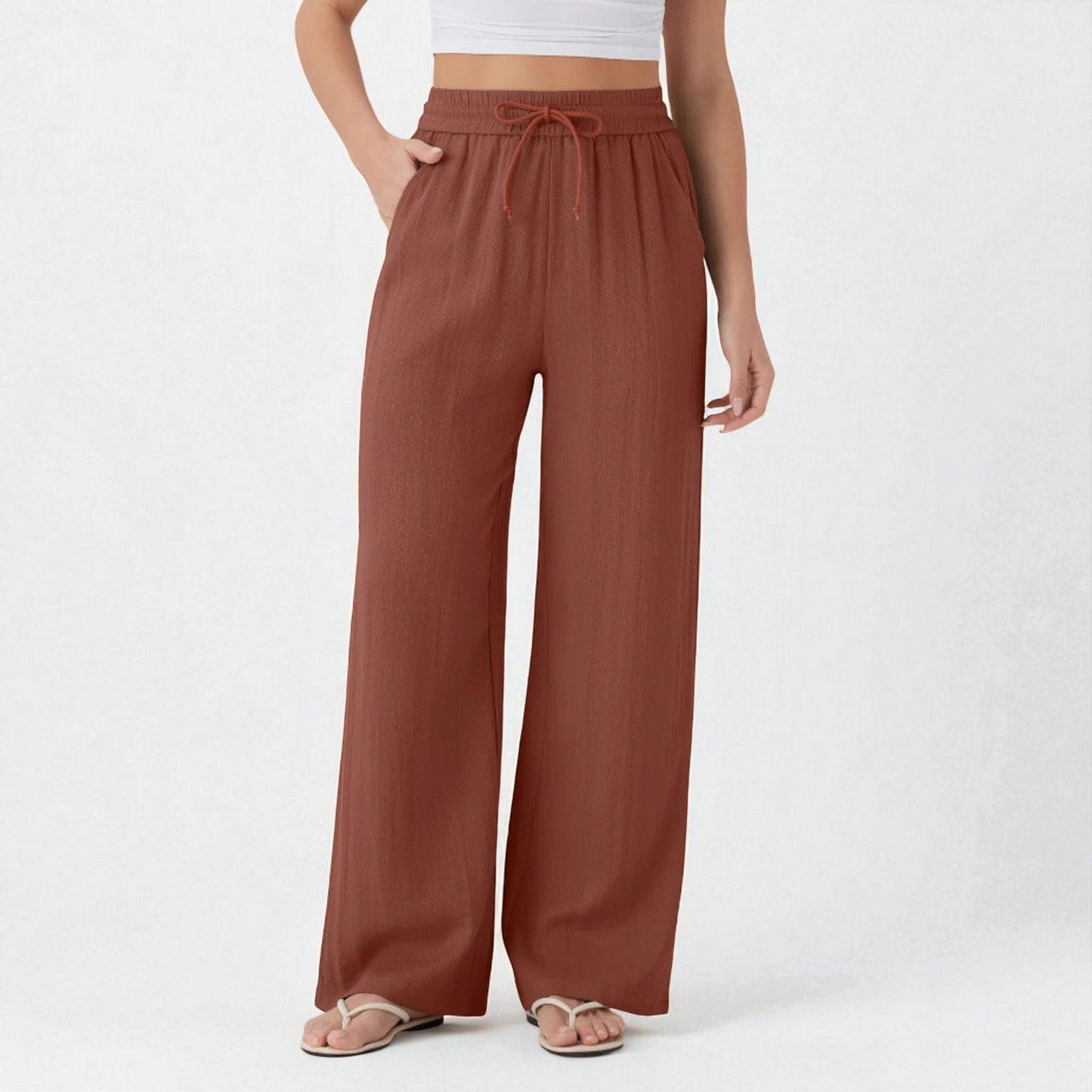 Women’s Comfy Loose Pants – Office, Travel & Daily Wear Trousers